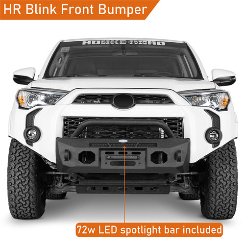 Load image into Gallery viewer, Hooke Road 2014-2024 Toyota 4Runner Stubby Front Bumper, Excluding Limited & Nightshade b9818s 13