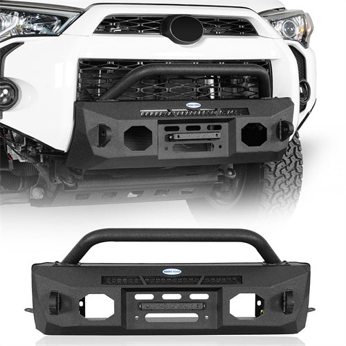 Load image into Gallery viewer, Hooke Road 2014-2024 Toyota 4Runner Stubby Front Bumper, Excluding Limited & Nightshade b9818s 1