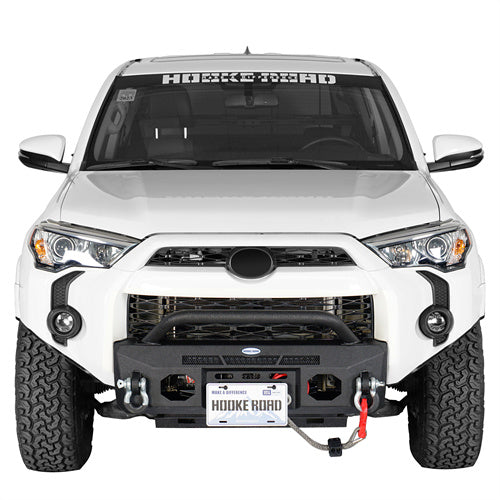 Load image into Gallery viewer, Hooke Road 2014-2024 Toyota 4Runner Stubby Front Bumper, Excluding Limited & Nightshade b9818s 2