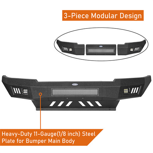 Load image into Gallery viewer, Tacoma Front Bumper Replacement for Toyota Tacoma - HookeRoad  b4204s 12