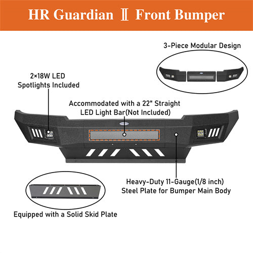 Load image into Gallery viewer, Tacoma Front Bumper Replacement for Toyota Tacoma - HookeRoad  b4204s 13