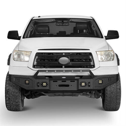 Load image into Gallery viewer, HookeRoad Toyota Tundra Front Bumper w/Winch Plate for 2007-2013 Toyota Tundra b5205s 4