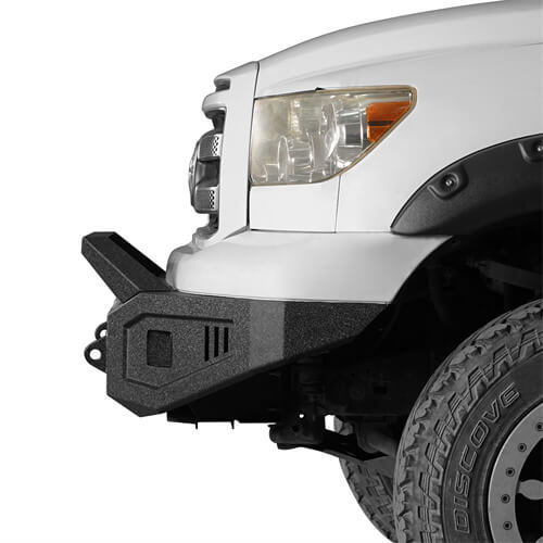 HookeRoad Toyota Tundra Front Bumper w/Winch Plate for 2007-2013 Toyota Tundra b5205s 6