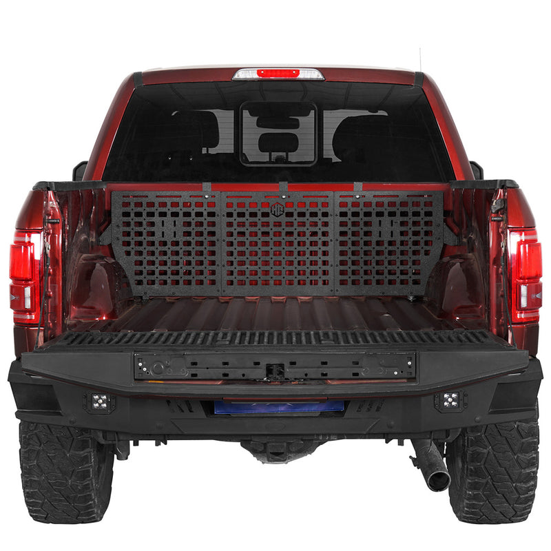 Load image into Gallery viewer, Hooke Road 2015-2025 Ford F-150 5.5ft Bed Front Bulk Head MOLLE Panel b8291 3