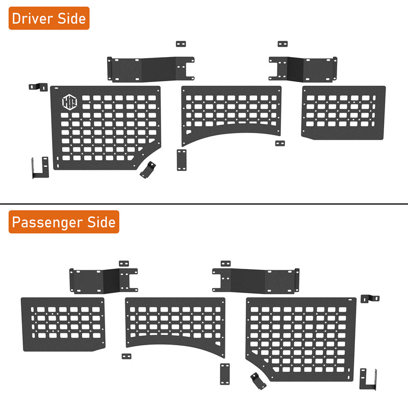 Load image into Gallery viewer, Hooke Road Bed Side MOLLE Panels for Ford 2015-2025 F-150 5.5ft Bed b8292 4