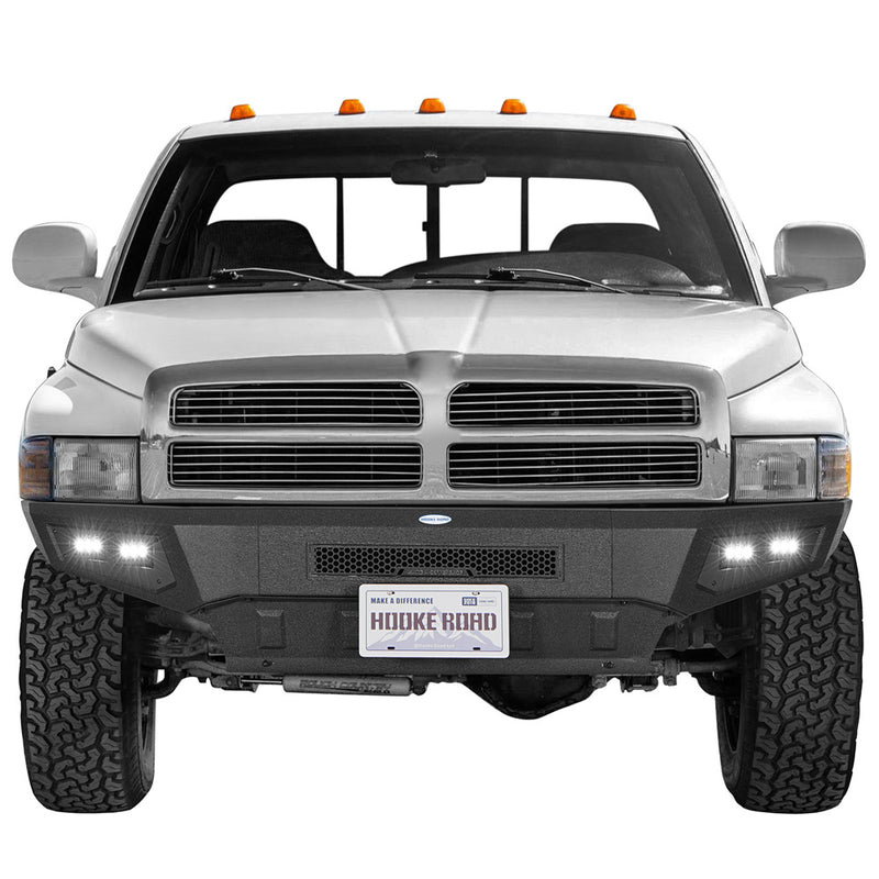Load image into Gallery viewer, Hooke Road 1994-2002 Ram 1500/2500/3500 Front Bumper Full Width b6440 3