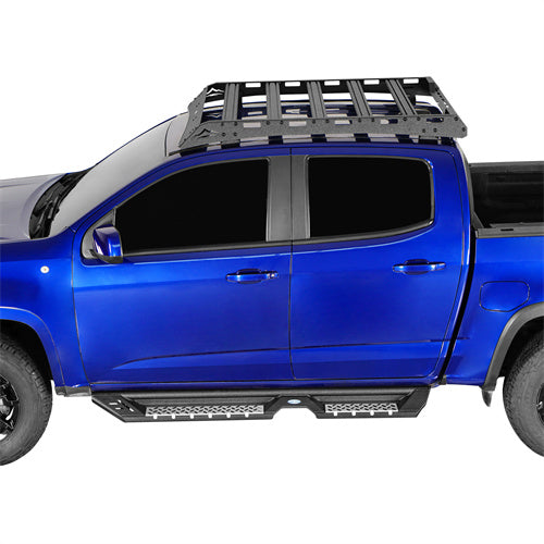 Load image into Gallery viewer, Hooke Road Truck Nerf Side Step Bars Running Boards for 2015-2024 Chevy Colorado & GMC Canyon Crew Cab b9101 2