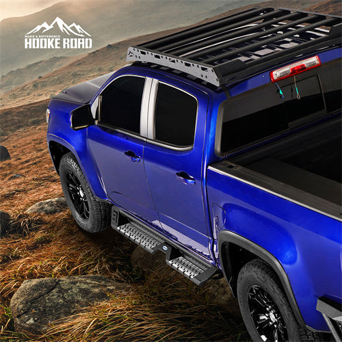 Load image into Gallery viewer, Hooke Road Truck Nerf Side Step Bars Running Boards for 2015-2024 Chevy Colorado & GMC Canyon Crew Cab b9101 4