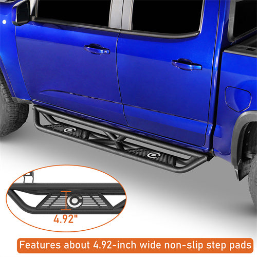 Load image into Gallery viewer, Hooke Road Truck Steps Running Board for 15-24 Chevy Colorado & GMC Canyon Crew Cab b9111s 8