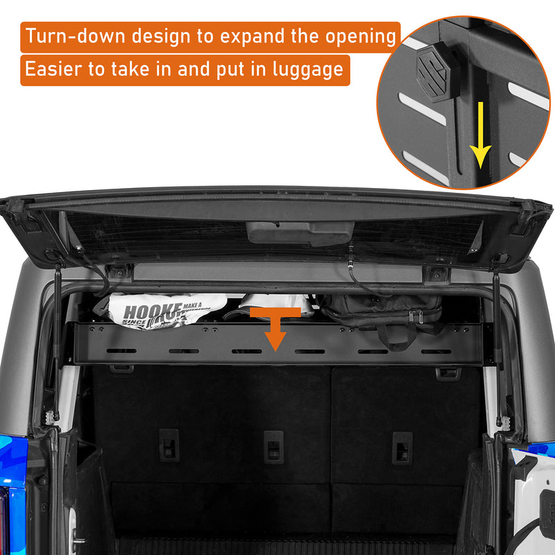 Load image into Gallery viewer, 2021-2026 Ford Bronco 4-Door Hardtop Trunk Upper Basket Hooke Road b8938s 6