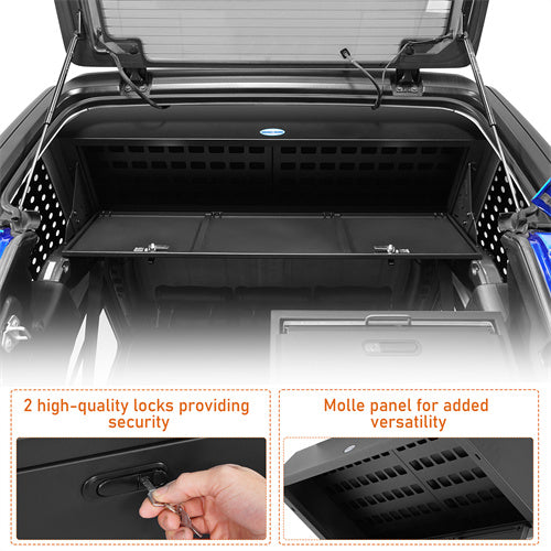 Load image into Gallery viewer, Hooke Road Trunk Upper Locking Storage Box 2018-2025 Jeep Wrangler JL 4-Door b3092s 7