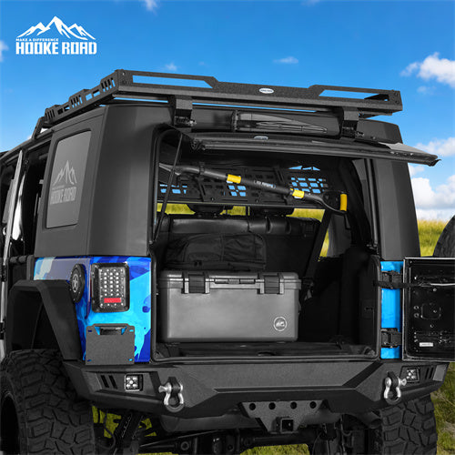 Load image into Gallery viewer, Hooke Road 2007-2018 Jeep JK Trunk MOLLE Panel for 4-Door Hardtop b2127s 3