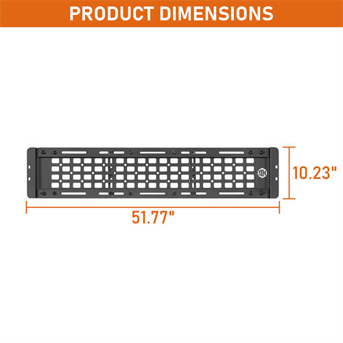 Load image into Gallery viewer, Hooke Road 2007-2018 Jeep JK Trunk MOLLE Panel for 4-Door Hardtop b2127s 5