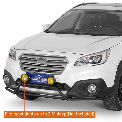 Load image into Gallery viewer, Hooke Road Tube Front Bumper for 2015-2019 Subaru Outback b4763s 6