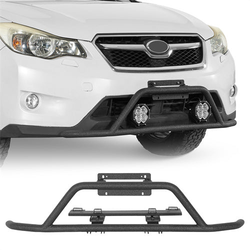 Tube Front Bumper for 2013-2017 Subaru XV Crosstrek Daily Driving Hooke Road b4704 1