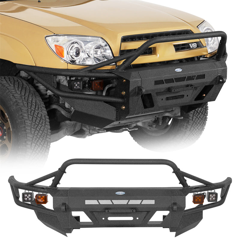 Load image into Gallery viewer, Tube Front Bumper with Winch Plate for 2003-2009 Toyota 4Runner b9856abs 1