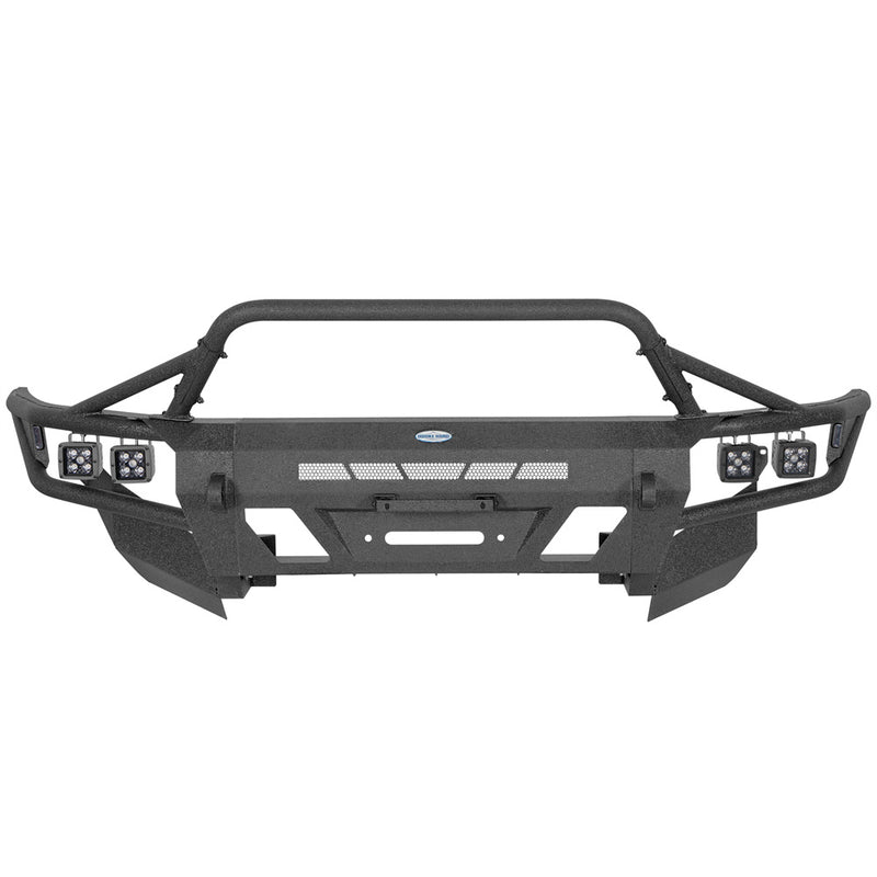 Load image into Gallery viewer, Tube Front Bumper with Winch Plate for 2003-2009 Toyota 4Runner b9856abs 4