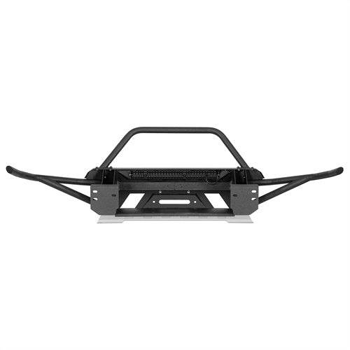 Load image into Gallery viewer, Hooke Road Tube Front Bumper with Winch Plate for 2016-2023 Toyota Tacoma 3rd Gen b4219s 7
