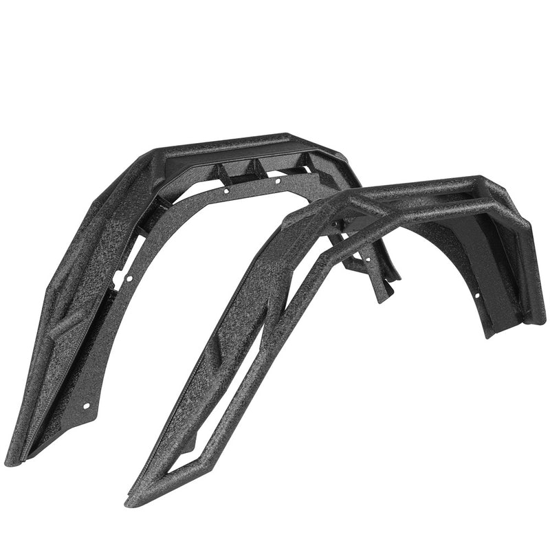 Load image into Gallery viewer, Tube Rear Fender Flares for 2018-2026 Jeep Wrangler JL Hooke Road b3096s 4