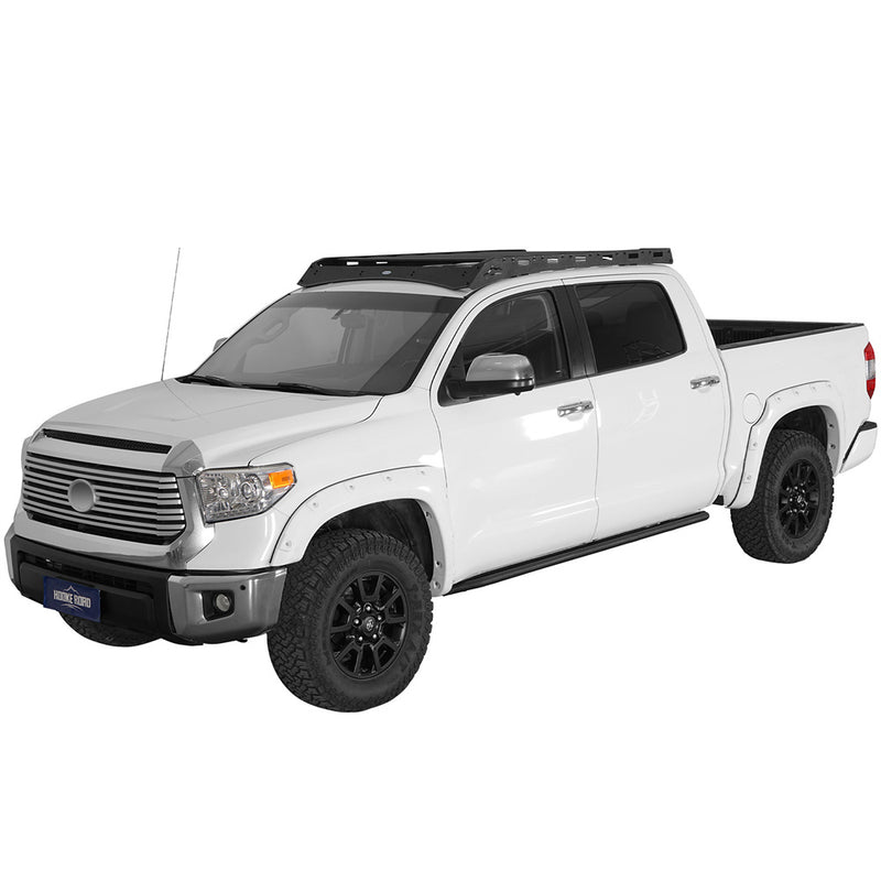 Load image into Gallery viewer, Hooke Road Tube Rock Sliders for 2007-2021 Toyota Tundra CrewMax b5017 3