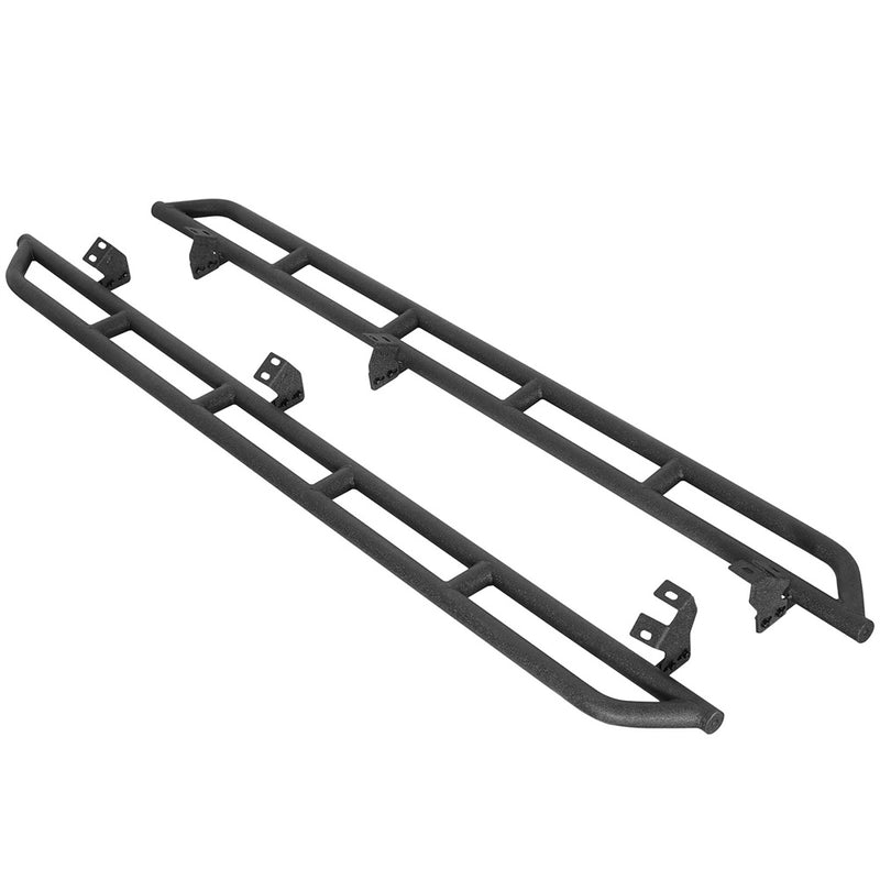 Load image into Gallery viewer, Hooke Road Tube Rock Sliders for 2007-2021 Toyota Tundra CrewMax b5017 4