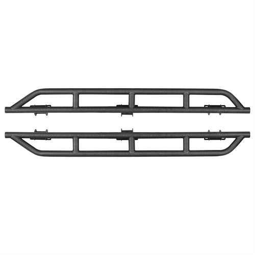 Load image into Gallery viewer, Hooke Road Jeep JL Tube Slider Rocker Guards for 2018-2024 Jeep Wrangler JL 4-Door b3079s 5