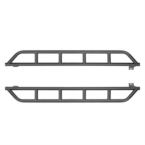 Load image into Gallery viewer, 2016-2023 Toyota Tacoma Side Steps Tube Slider Rocker Guards 4x4 Truck Parts - Hooke Road b4216s 15