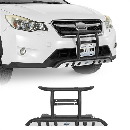 Hooke Road  Tubular Front Bumper for 2013-2017 Subaru XV Crosstrek b4703 1