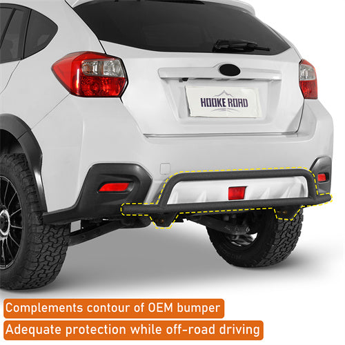 Load image into Gallery viewer, Hooke Road Tubular Rear Bumper for 2013-2017 Subaru XV Crosstrek b4705 6