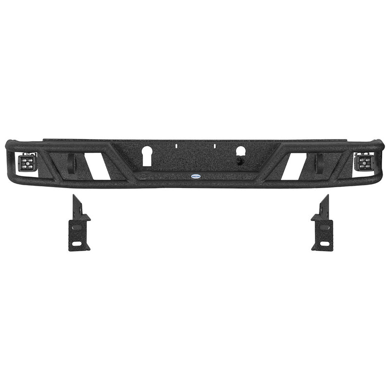 Load image into Gallery viewer, Tubular Rear Bumper for 2015-2022 Chevy Colorado & GMC Canyon Hooke Road b9126s 3