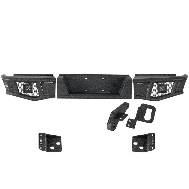 Load image into Gallery viewer, Hooke Road Tubular Rear Bumper for 2014-2021 Toyota Tundra b5036s 5