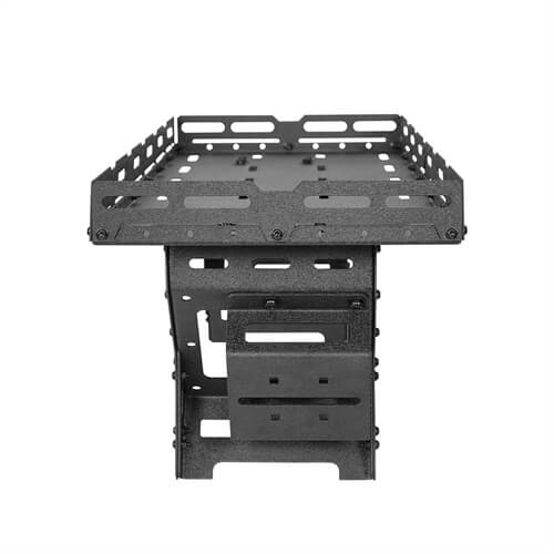 Load image into Gallery viewer, Hooke Road Universal Spare Tire Utility Basket Fits for 30" to 40" Tire for Jeep Wrangler JK JL TJ YJ CJ & Ford Bronco b1031s 21