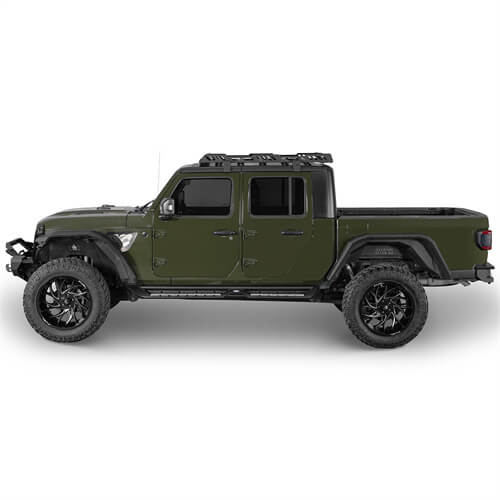 Jeep Gladiator Side Steps Wheel To Wheel Running Boards Pickup Truck Parts - Hooke Road b7017 3