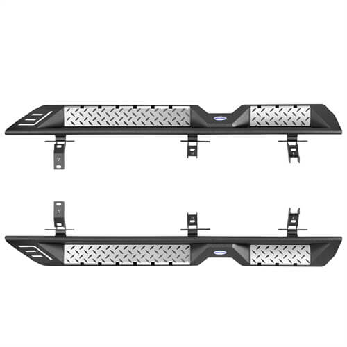 Load image into Gallery viewer, 2021 2022 2023 Ford Bronco Wheel To Wheel Running Boards Side Steps 4x4 Truck Parts For 4-Door - Hooke Road b8928 18