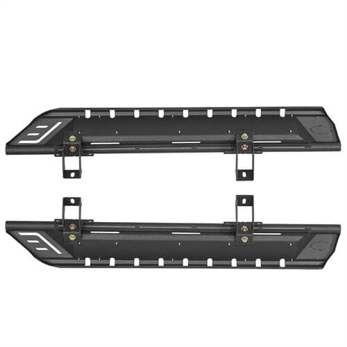 Load image into Gallery viewer, Wheel To Wheel Running Boards 4x4 Jeep Parts For 2018-2023 Jeep Wrangler JL 2-Door - Hooke Road b3051 20