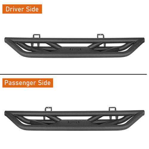 Load image into Gallery viewer, 18-23 Jeep Wrangler JL Wheel To Wheel Running Boards 4x4 Jeep Parts For 2-Door - Hooke Road b3050 17