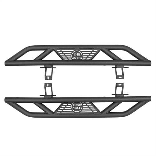 Load image into Gallery viewer, 18-23 Jeep Wrangler JL Wheel To Wheel Running Boards 4x4 Jeep Parts For 2-Door - Hooke Road b3050 18