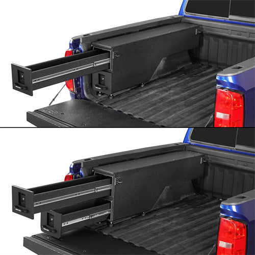 Load image into Gallery viewer, Hooke Road Wheel Well Storage Drawer System Truck Side Box for 2015-2022 Chevy Colorado GMC Canyon  5'2" Bed b9105s 3