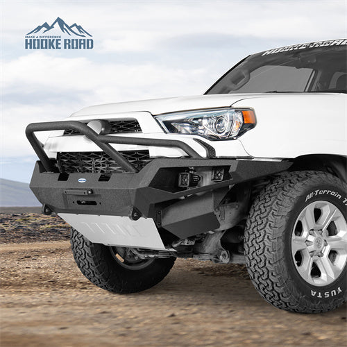 Hooke Road 2014-2024 Toyota 4Runner Width Front Bumper with Winch Plate b9815s 5