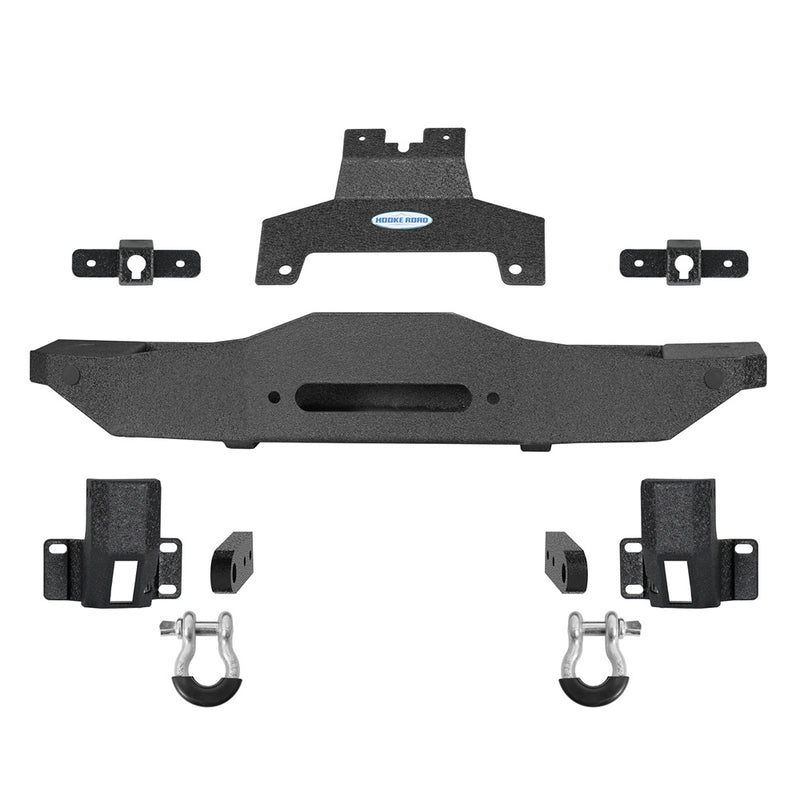 Load image into Gallery viewer, Winch Plate Mount for 2021-2026 Ford Bronco Steel Modular Bumper Hooke Road b8958s 5