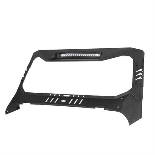 Load image into Gallery viewer, Jeep Wrangler JL & Gladiator JT Madmax Windshield Frame Cover Visor/Cowl 4x4 Jeep Parts - Hooke Road b3058s 19