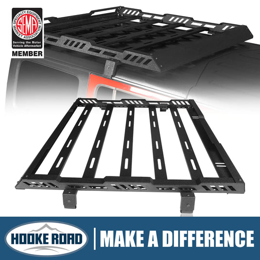 HR Hard Top Roof Rack Cargo for 2018-2022 Jeep Wrangler JL 4 Door & 2020-2022 Gladiator JT BXG.3035-S 1