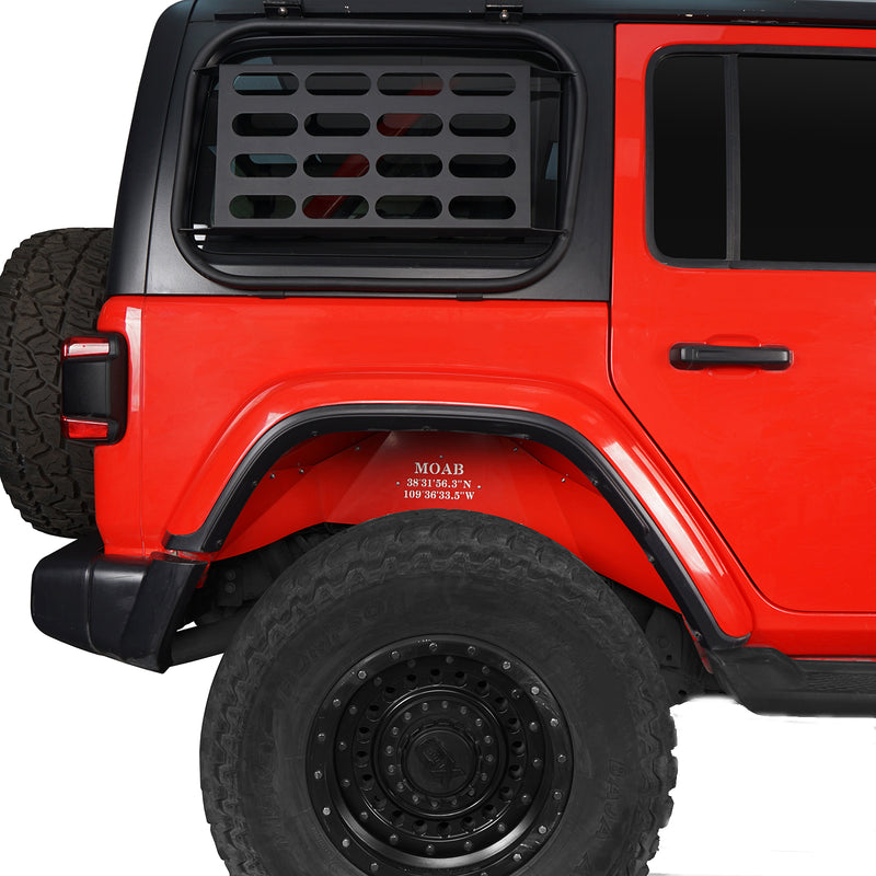 Load image into Gallery viewer, Hooke Road Rear Inner Fender Liners (18-24 Jeep Wrangler JL)