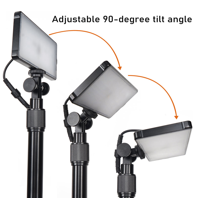 Load image into Gallery viewer, Hooke Road Outdoor LED Light Height Adjustable Camping Lamp with Pole System