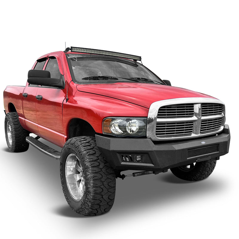 Load image into Gallery viewer, 2003-2005 Dodge Ram 2500 3500 HR Ⅱ Steel Front Bumper Replacement - Hooke Road