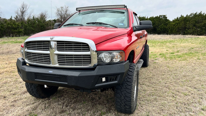 Load image into Gallery viewer, 2003-2005 Dodge Ram 2500 3500 HR Ⅱ Steel Front Bumper Replacement - Hooke Road