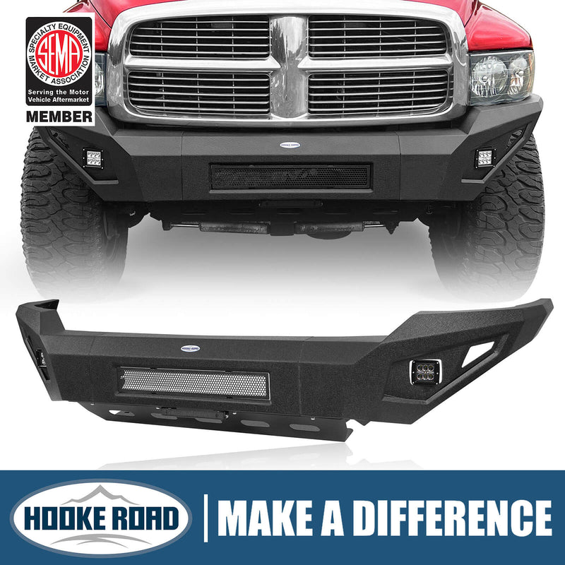 Load image into Gallery viewer, 2003-2005 Dodge Ram 2500 Front Bumper w/Skid Plate Replacement BXG.6461 1