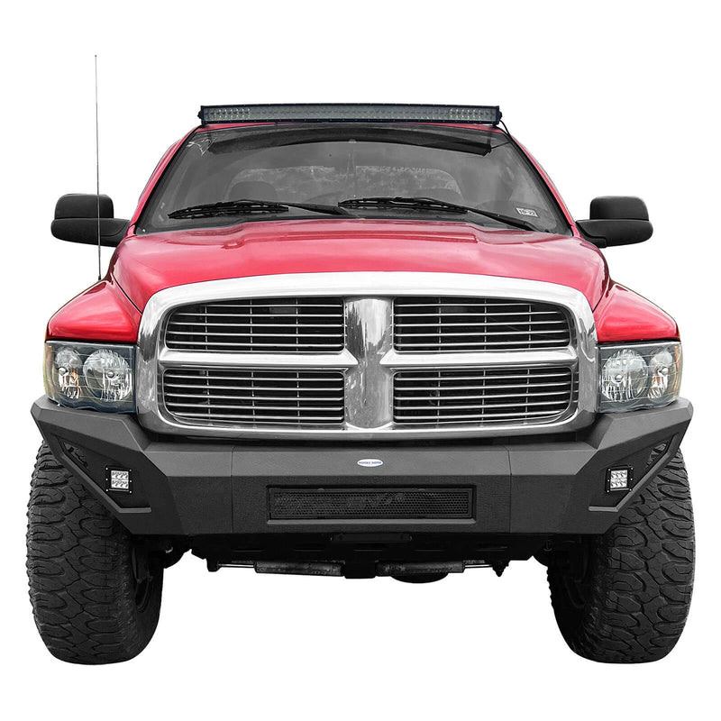 Load image into Gallery viewer, 2003-2005 Dodge Ram 2500 Front Bumper w/Skid Plate Replacement BXG.6461 2