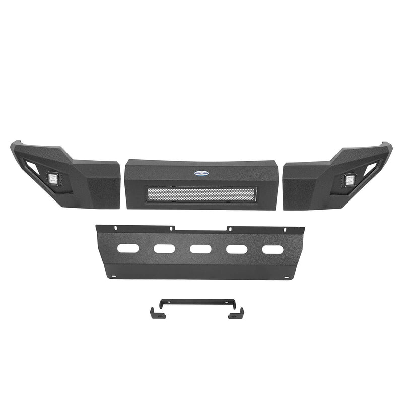 Load image into Gallery viewer, 2003-2005 Dodge Ram 2500 Front Bumper w/Skid Plate Replacement BXG.6461 7