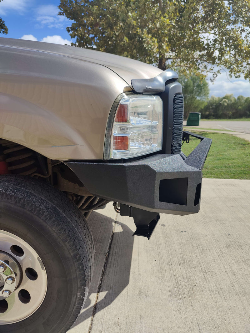 Load image into Gallery viewer, 2005-2007 Ford F-250 Discovery Ⅰ Offroad Front Bumper w/ Winch Plate BXG.8502 10